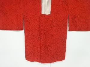 リサイクル　幾何学模様道行コート